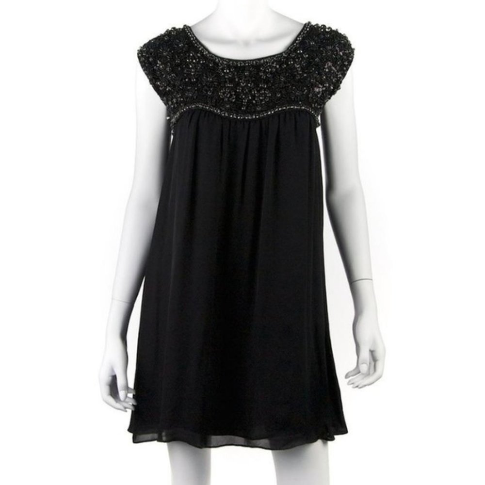 Alice + Olivia Silk Beaded Dress